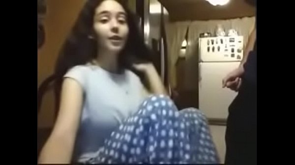 Cute Busty Latina Teen Girl Giving Blowjob & Getting Cum